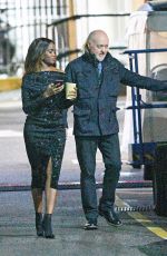 OTI MABUSE Arrives at a Studio in London 11/25/2020