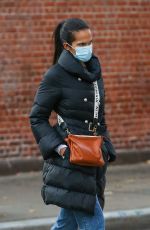 PADMA LAKSHMI Out and About in New York 11/20/2020