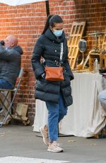 PADMA LAKSHMI Out and About in New York 11/20/2020