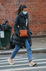 PADMA LAKSHMI Out and About in New York 11/20/2020