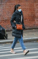 PADMA LAKSHMI Out and About in New York 11/20/2020