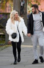 PAIGE TURLEY and Finley Tapp Out in Manchester 11/13/2020