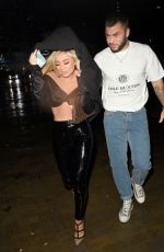 PAIGE TURLEY at Menagerie Restaurant & Bar in Manchester 11/01/2020
