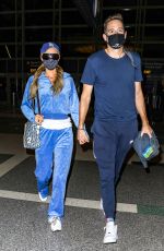 PARIS HILTON and Carter Reum at LAX Airport in Los Angeles 11/03/2020