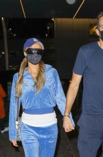 PARIS HILTON and Carter Reum at LAX Airport in Los Angeles 11/03/2020