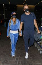 PARIS HILTON and Carter Reum at LAX Airport in Los Angeles 11/03/2020