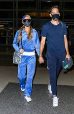 PARIS HILTON and Carter Reum at LAX Airport in Los Angeles 11/03/2020