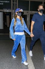 PARIS HILTON and Carter Reum at LAX Airport in Los Angeles 11/03/2020