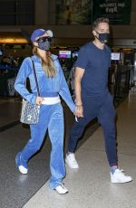 PARIS HILTON and Carter Reum at LAX Airport in Los Angeles 11/03/2020