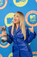 PERRIE EDWARDS, LEIGH-ANNE PINNOCK and JADE THIRLWALL at MTV European Music Awards 2020 in London 11/08/2020