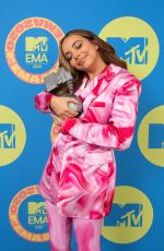 PERRIE EDWARDS, LEIGH-ANNE PINNOCK and JADE THIRLWALL at MTV European Music Awards 2020 in London 11/08/2020