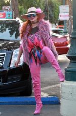 PHOEBE PRICE Out in Los Angeles 11/16/2020