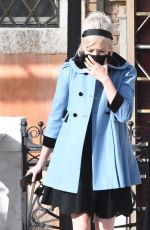POM KLEMENTIEFF and Simon Pegg Out in Venice 11/10/2020