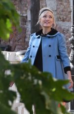 POM KLEMENTIEFF and Simon Pegg Out in Venice 11/10/2020