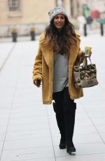 PREEYA KALIDAS Arrives at BBC Studios in London 11/28/2020