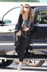 Pregnant APRIL LOVE GEARY Arrives at Doctor