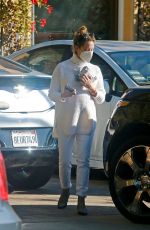 Pregnant ASHLEY TISDALE Out in Los Angeles 11/14/2020