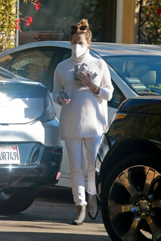 Pregnant ASHLEY TISDALE Out in Los Angeles 11/14/2020
