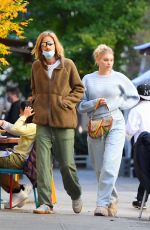 Pregnant ELSA HOSK and Tom Daly Out in New York 11/05/2020