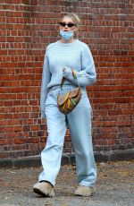 Pregnant ELSA HOSK and Tom Daly Out in New York 11/05/2020