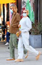 Pregnant ELSA HOSK and Tom Daly Out in New York 11/05/2020