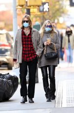 Pregnant ELSA HOSK and Tom Daly Out in New York 11/21/2020