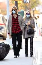 Pregnant ELSA HOSK and Tom Daly Out in New York 11/21/2020