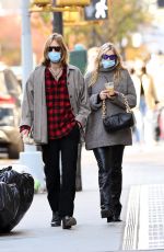Pregnant ELSA HOSK and Tom Daly Out in New York 11/21/2020