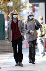 Pregnant ELSA HOSK and Tom Daly Out in New York 11/21/2020