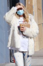 Pregnant ELSA HOSK Out in New York 11/04/2020