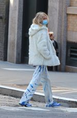 Pregnant ELSA HOSK Out in New York 11/04/2020