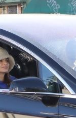 Pregnant EMILY RATAJKOWSKI Drives on Biden’s Victory Parade in West Hollywood 11/07/2020