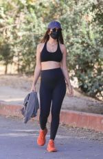 Pregnant EMILY RATAJKOWSKI Out Hiking in Los Angeles 11/27/2020