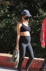 Pregnant EMILY RATAJKOWSKI Out Hiking in Los Angeles 11/27/2020