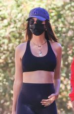 Pregnant EMILY RATAJKOWSKI Out Hiking in Los Angeles 11/27/2020