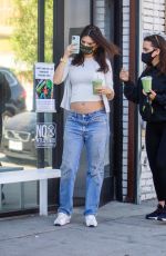 Pregnant EMILY RATAJKOWSKI Out Shopping with a Friend in Los Angeles 11/09/2020