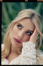 Pregnant EMMA ROBERTS in Cosmopolitan Magazine, December 2020