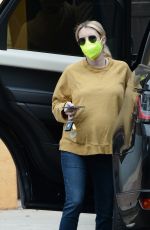 Pregnant EMMA ROBERTS Out in Los Angeles 11/232/2020