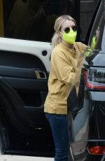 Pregnant EMMA ROBERTS Out in Los Angeles 11/232/2020