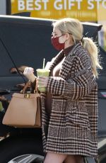 Pregnant EMMA ROBERTS Out in Los Feliz 11/09/2020