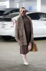 Pregnant EMMA ROBERTS Out in Los Feliz 11/09/2020