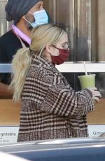 Pregnant EMMA ROBERTS Out in Los Feliz 11/09/2020