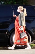 Pregnant EMMA ROBERTS Out in Los Feliz 11/14/2020