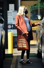 Pregnant EMMA ROBERTS Out on Tthanksgiving Day in Los Angeles 11/25/2020