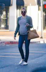 Pregnant EMMA ROBERTS Out Shopping in Los Angeles 11/09/2020