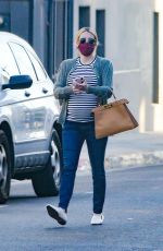 Pregnant EMMA ROBERTS Out Shopping in Los Angeles 11/09/2020