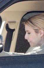Pregnant EMMA ROBERTS Out Shopping in Los Angeles 11/09/2020