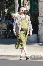 Pregnant EMMA ROBERTS Out Shopping in Los Angeles 11/13/2020