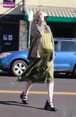 Pregnant EMMA ROBERTS Out Shopping in Los Angeles 11/13/2020