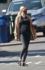 Pregnant EMMA ROBERTS Out Shopping in Los Angeles 11/19/2020